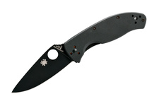 Nóż Spyderco C122GBBKP Tenacious G10 Black Blade