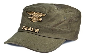 Czapka MIL-TEC Cap "NAVY SEALS" Olive