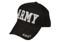 czapka MIL-TEC Baseball Cap Sandwich "ARMY" Black