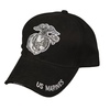 czapka MIL-TEC Baseball Cap Sandwich "MARINES" Black