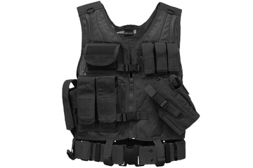 Kamizelka Taktyczna MIL-TEC USMC COMBAT VEST BLACK