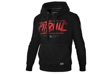 Bluza z kapturem Pit Bull Terror Scissors - Czarna