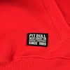 Bluza z kapturem Pit Bull Classic Logo - Czerwona
