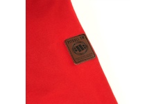 Bluza z kapturem Pit Bull Classic Logo - Czerwona
