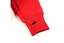 Bluza z kapturem Pit Bull Classic Logo - Czerwona