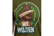 koszulka patriotyczna Surge Miś Wojtek khaki