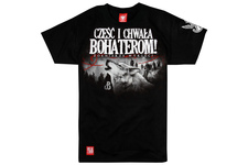 Koszulka ULTRAPATRIOT "Cześć i chwała bohaterom" czarna
