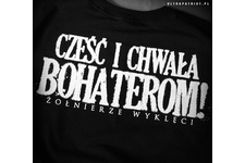 Koszulka ULTRAPATRIOT "Cześć i chwała bohaterom" czarna