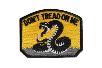 Plakietka Haasta Haft Dont Tread on Me Snake