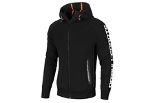 Bluza rozpinana z kapturem Pit Bull Sport 2 - Czarna