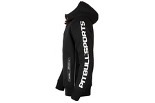 Bluza rozpinana z kapturem Pit Bull Sport 2 - Czarna