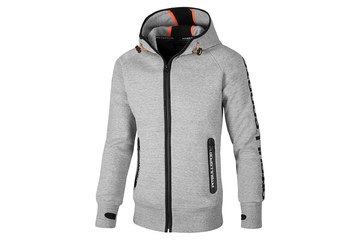 Bluza rozpinana z kapturem Pit Bull Sport 2 - Szara