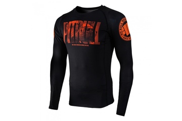 Rashguard termoaktywny Pit Bull Orange Dog