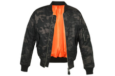 Kurtka BRANDIT MA1 Camo Jacket Darkcamo