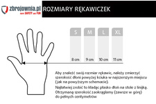 rękawiczki taktyczne BCB brązowe