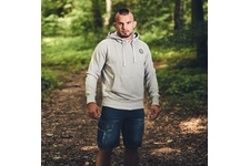 Bluza z kapturem Pit Bull Summer Small Logo - Szara