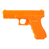 Atrapa gumowa ESP - pistolet GLOCK 17-R, pomarańczowy