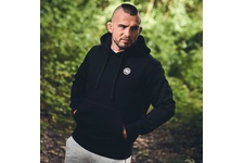 Bluza z kapturem Pit Bull Summer Small Logo - Czarna