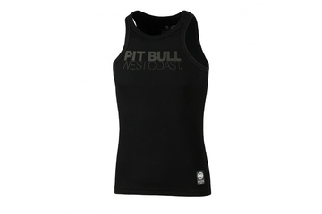 Tank Top Pit Bull Seascape - Czarny