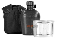 Manierka MIL-TEC US STYLE CANTEEN AND CUP BLACK