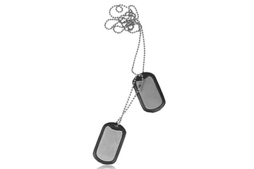 Nieśmiertelnik dog-tag BCB z gumkami