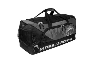 Torba treningowa Pit Bull PB Sports - Czarna/Szara