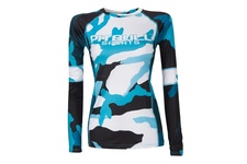 Rashguard termoaktywny damski Pit Bull Camo 2 - Niebieski