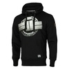 Bluza z kapturem Pit Bull Steel Logo - Czarna
