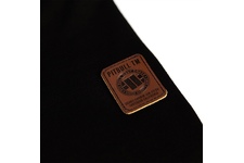 Bluza z kapturem Pit Bull Steel Logo - Czarna