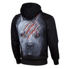 Bluza z kapturem Pit Bull Grim Dog - Czarna