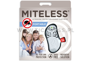 Odstraszacz roztoczy TickLess MITELESS GO - biały