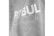 Damska bluza z kapturem Pit Bull Logo - Szara