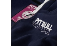 Damska bluza z kapturem Pit Bull Logo - Granatowa