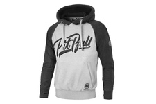 Bluza z kapturem Pit Bull El Jefe 17 - Szara/Grafitowa