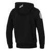 Bluza rozpinana z kapturem Pit Bull  California - Czarna