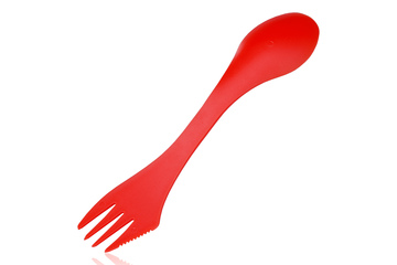 Niezbędnik Spork BUSHMEN Czerwony