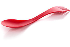 Niezbędnik Spork BUSHMEN Czerwony