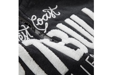 Bluza rozpinana z kapturem Pit Bull  California - Grafitowa