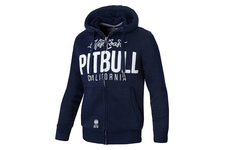 Bluza rozpinana z kapturem Pit Bull  California - Granatoway