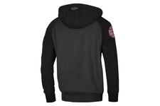 Bluza rozpinana z kapturem Pit Bull  Athletic - Grafitowa/Czarna