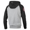 Bluza rozpinana z kapturem Pit Bull  Athletic - Szara/Grafitowa