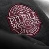 Bluza rozpinana z kapturem Pit Bull  Athletic - Szara/Grafitowa