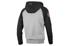 Bluza rozpinana z kapturem Pit Bull  Athletic - Szara/Grafitowa