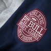 Bluza rozpinana z kapturem Pit Bull  Athletic - Szara/Granatowa