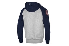 Bluza rozpinana z kapturem Pit Bull  Athletic - Szara/Granatowa