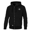 Bluza rozpinana z kapturem Pit Bull Small Logo - Czarna