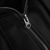 Bluza rozpinana z kapturem Pit Bull Small Logo - Czarna
