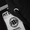 Bluza rozpinana z kapturem Pit Bull Small Logo - Czarna