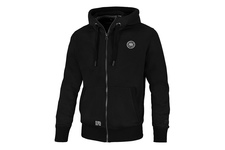 Bluza rozpinana z kapturem Pit Bull Small Logo - Czarna