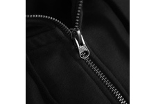 Bluza rozpinana z kapturem Pit Bull Small Logo - Czarna